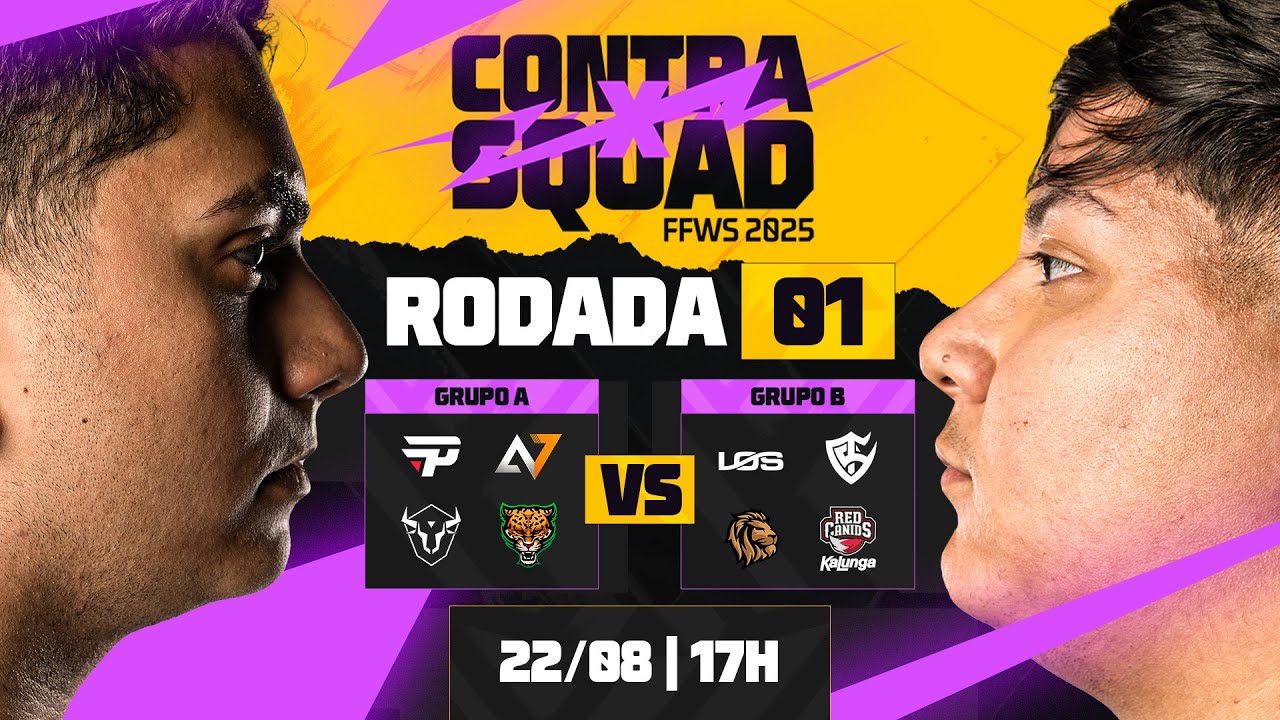 🚨 FFWS BR | SPLIT 2 🏆 CONTRA SQUAD | RODADA 1 - GRUPOS A e B | FREE FIRE | AO VIVO🚨 #freefire
