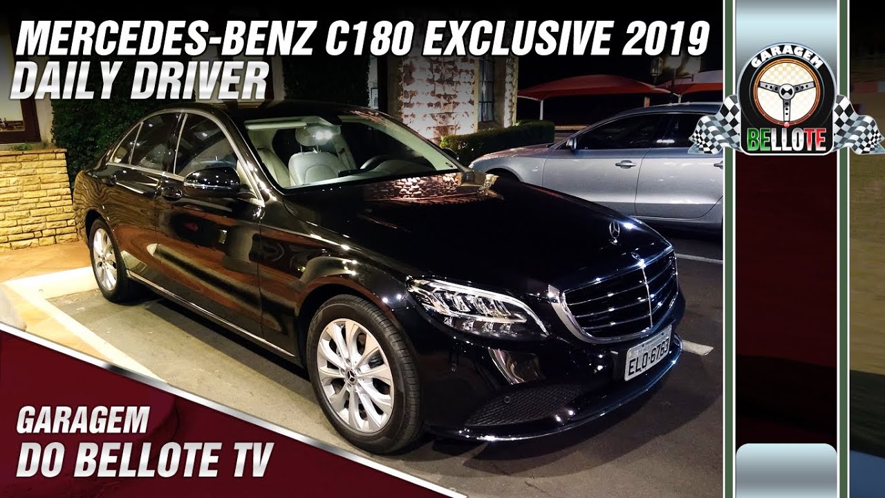 Mercedes-Benz C180 Exclusive 2019: solidez germânica e 16,6 km/l | Garagem Daily Driver