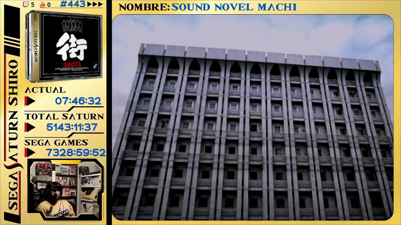 SSS 443 Sound Novel Machi | Parte 2 | Sega Saturn Shiro #Sega #829