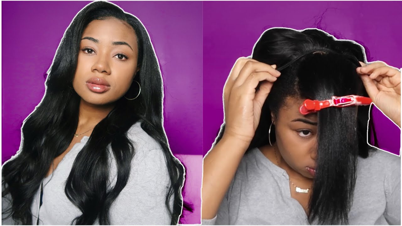 BLEND GAME STILL STRONG!! | LUVME HAIR EASY U-PART WIG INSTALL & REVIEW