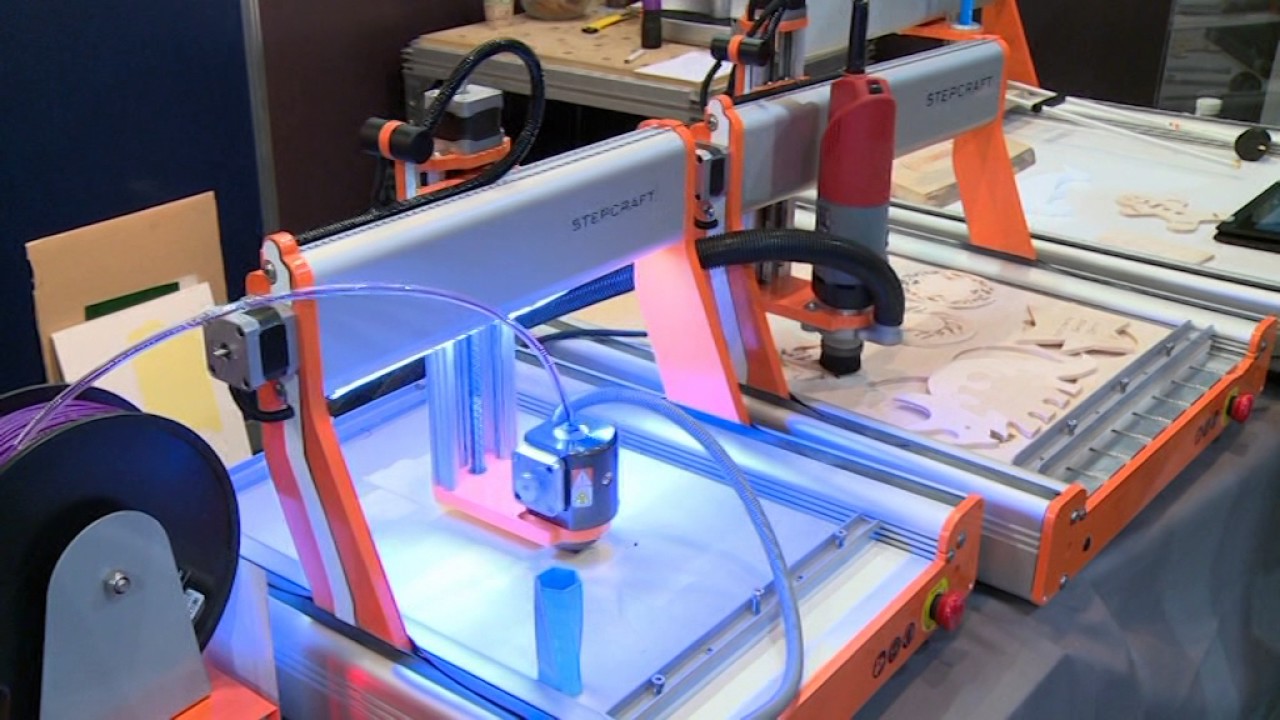 TechIndustry 2016 - Stepcraft CNC 3D iekārtas