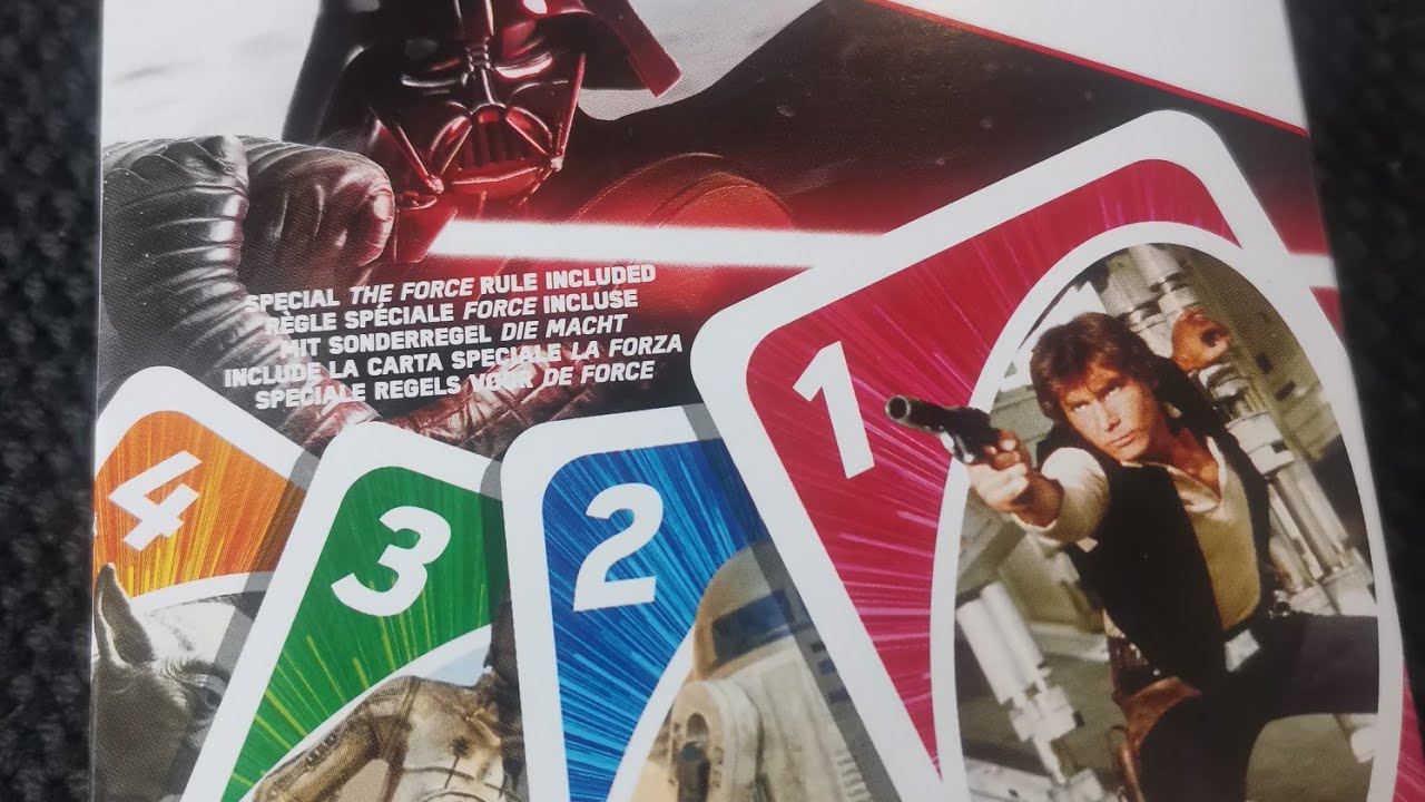 Uno : Star Wars - Game Play