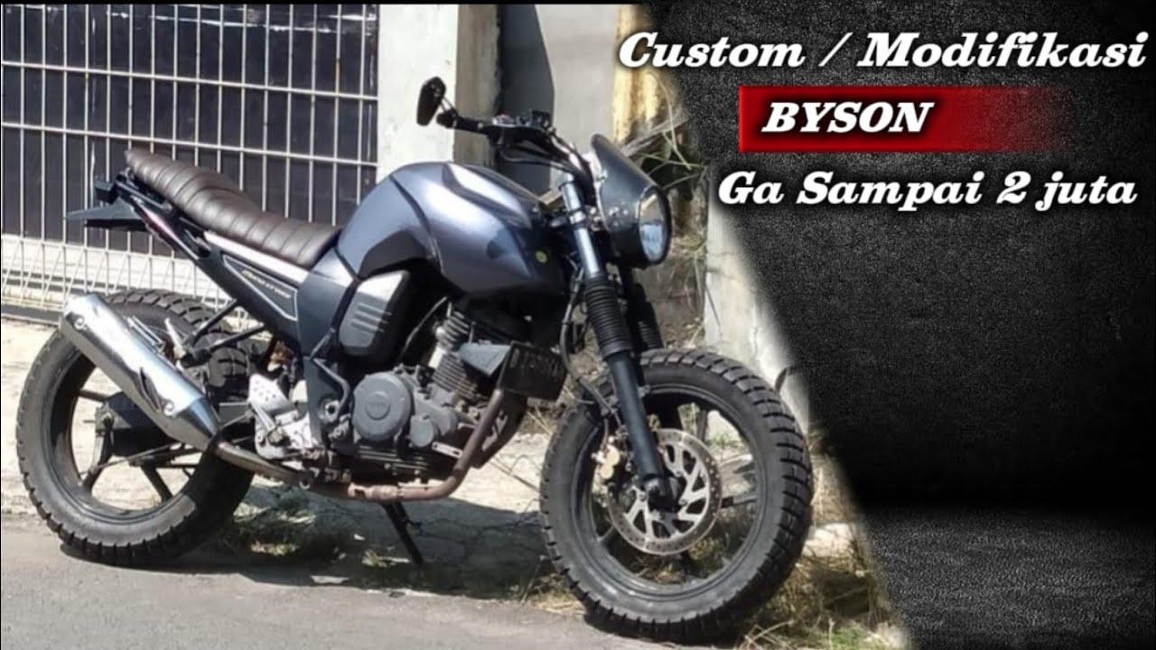 Review Motor Byson Custom Scrambler