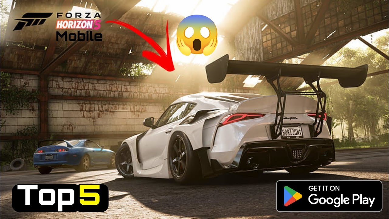 Top 5 CAR RACING games like FORZA HORIZON for Android 2024