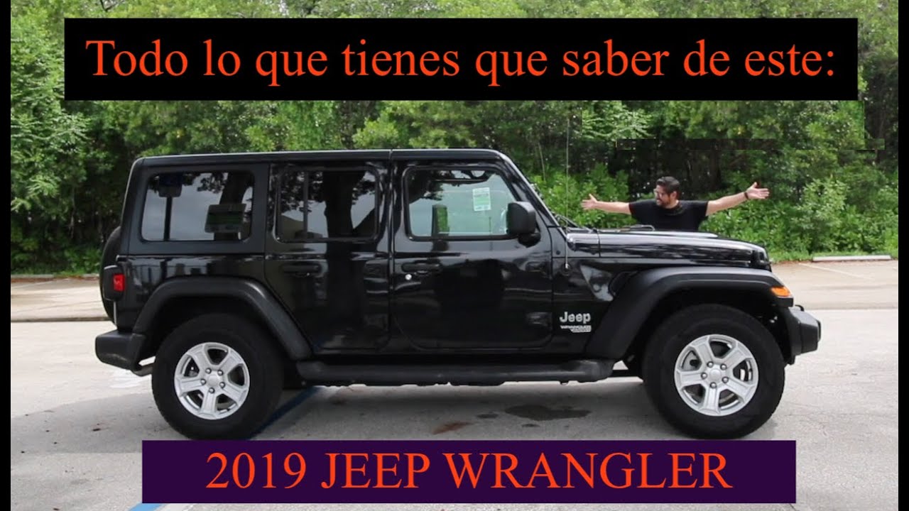 El 2019 Jeep Wrangler Sport Unlimited - Revisión/reseña/review en Español -
