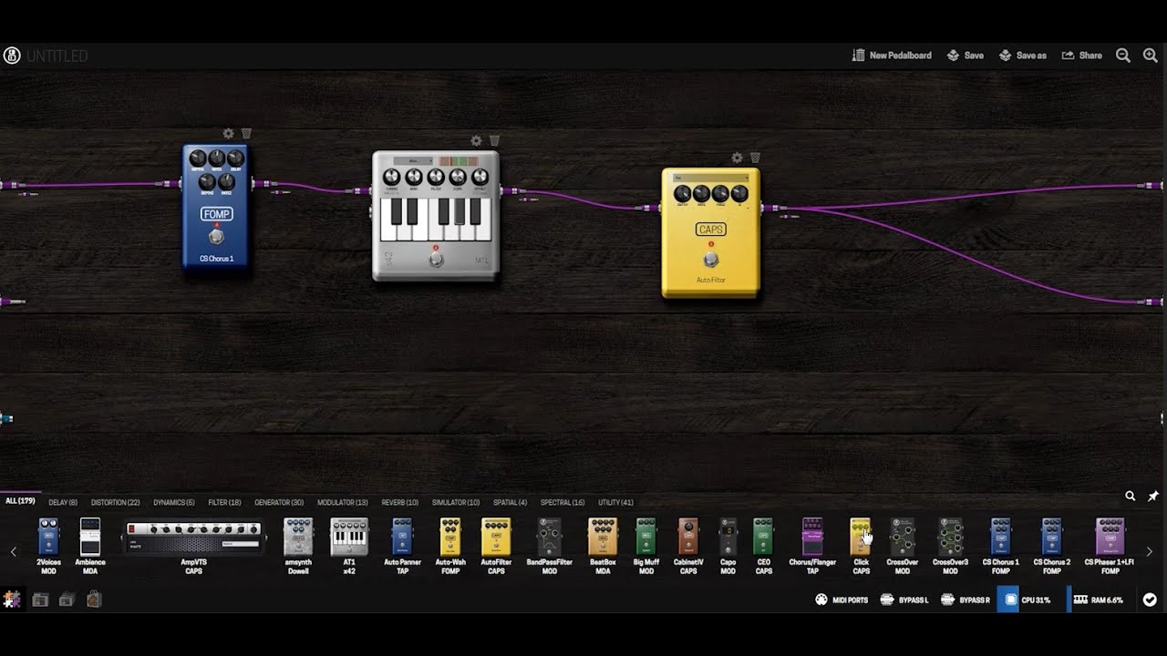 How to share a Pedalboard with MOD Duo?