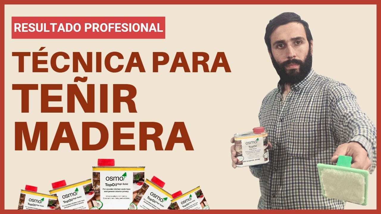 Antes de teñir madera mira este vídeo!