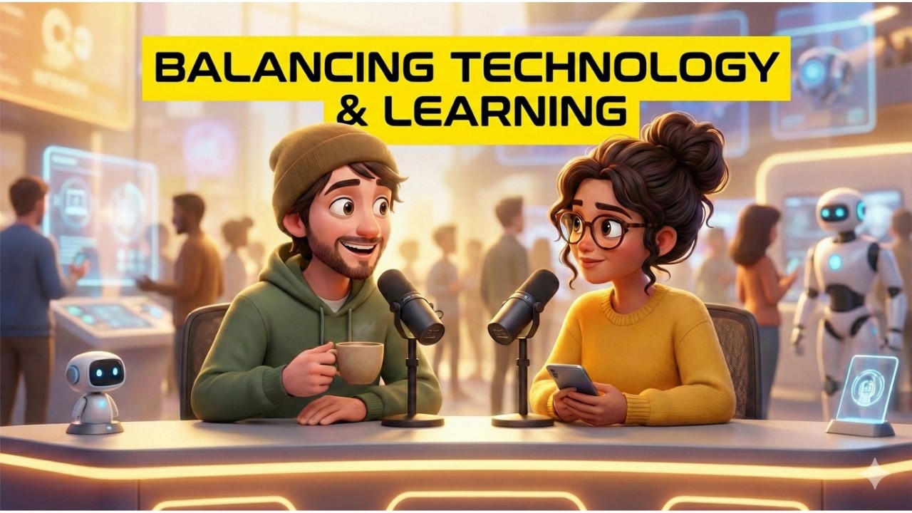 Technology in Daily English Learning | A2 English Conversations