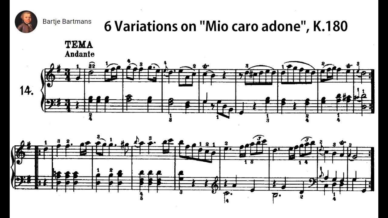 Mozart - Variations on  