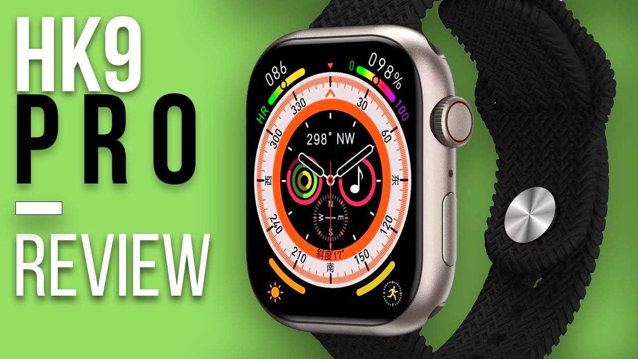SMARTWATCH HK9 PRO Unboxing Review - AMOLED INCRÍVEL! Mas vale a pena? É bom? - HK9 PRO PTBR