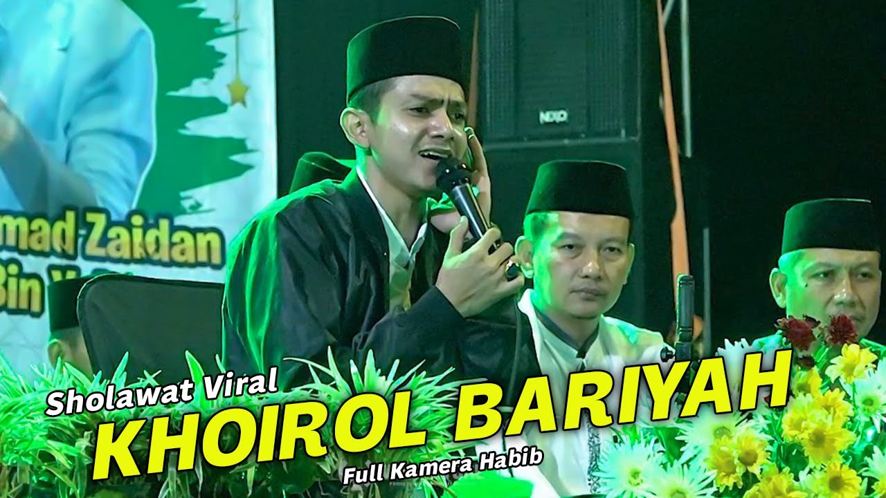 HABIB ZAIDAN || KHOIROL BARIYAH, MADAIHUNA, ADDINULANA   HADRAH SEKAR LANGIT Live Bakulan Cepogo