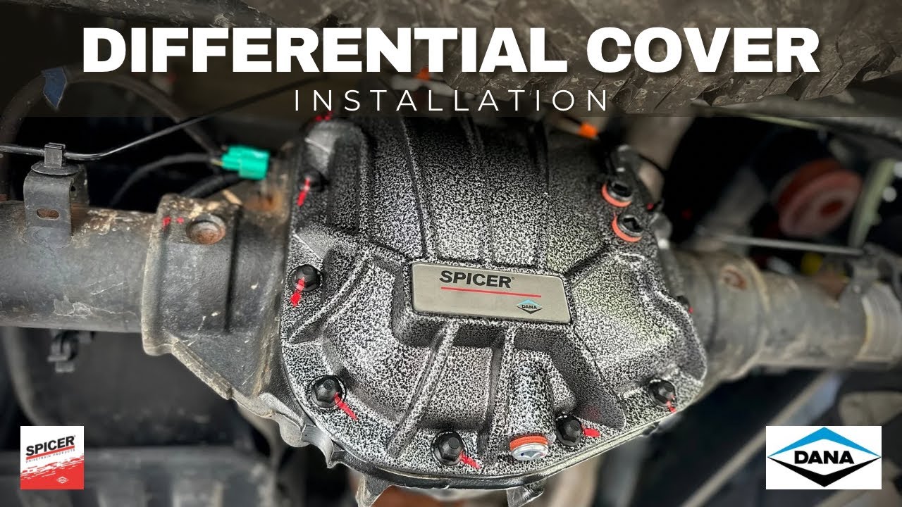 How to install the Spicer Differential Cover on a Raptor (and diff oil change obviously...)