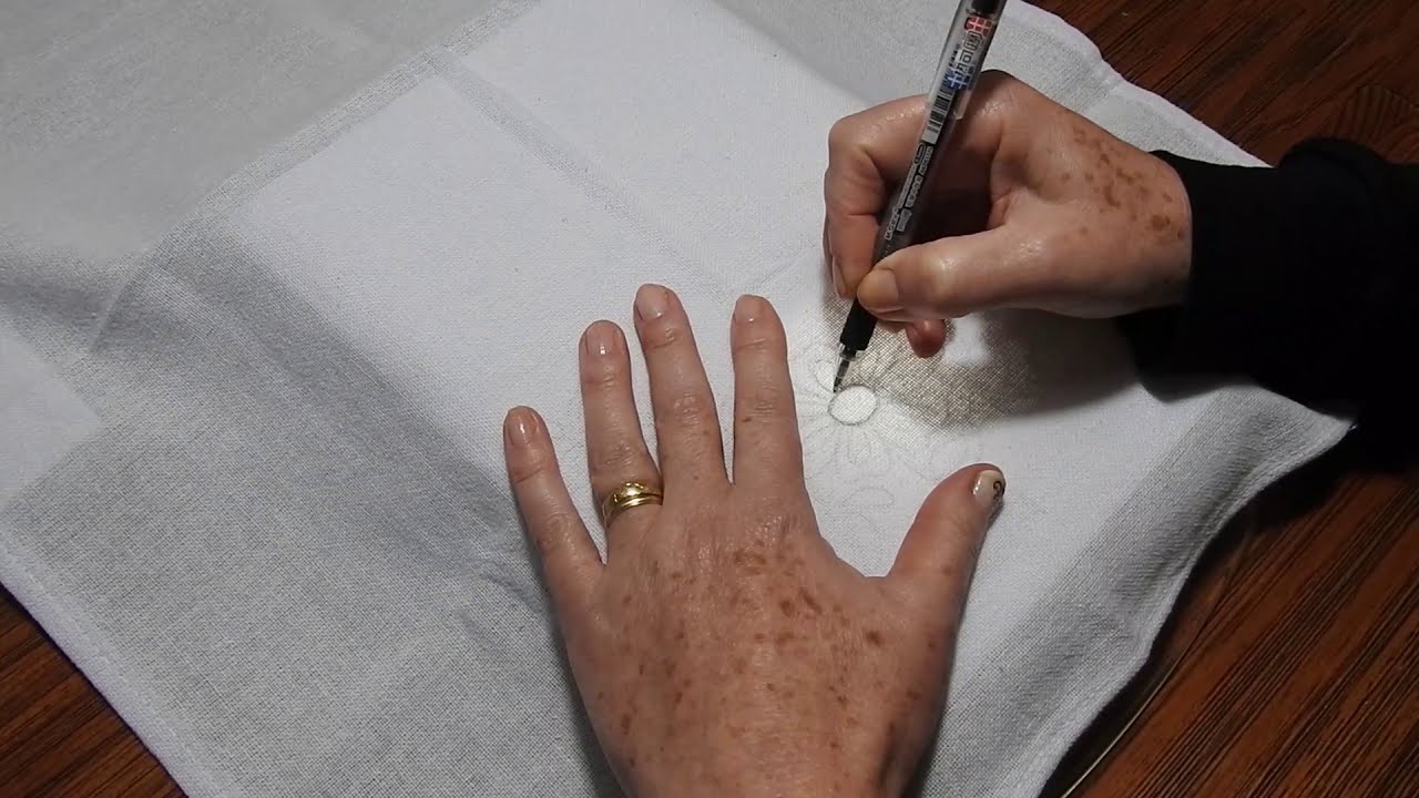 Dicas da Nilza: Como tirar risco para bordar.