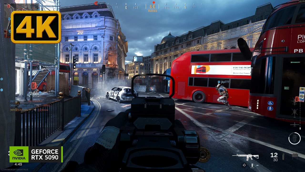 Геймплей многопользовательского режима Call of Duty: Modern Warfare [4K]