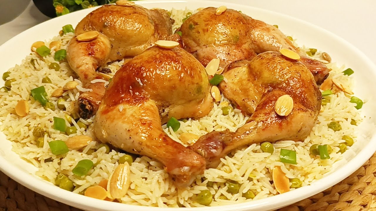 وجبة غداء بافخاد الدجاج المحشية بطريقة جديدة 🔥🔥