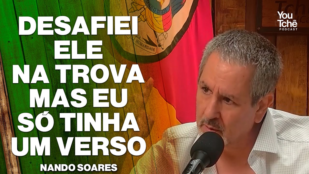 DESAFIEI ELE NA TROVA MAS EU SÓ TINHA UM VERSO - NANDO SOARES