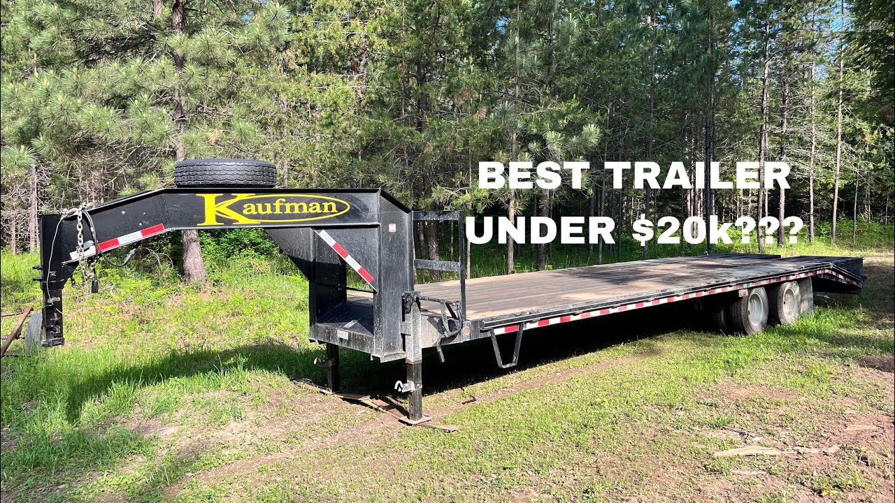Honest Review, 30’ Kaufman DELUXE Gooseneck (25k GVWR)