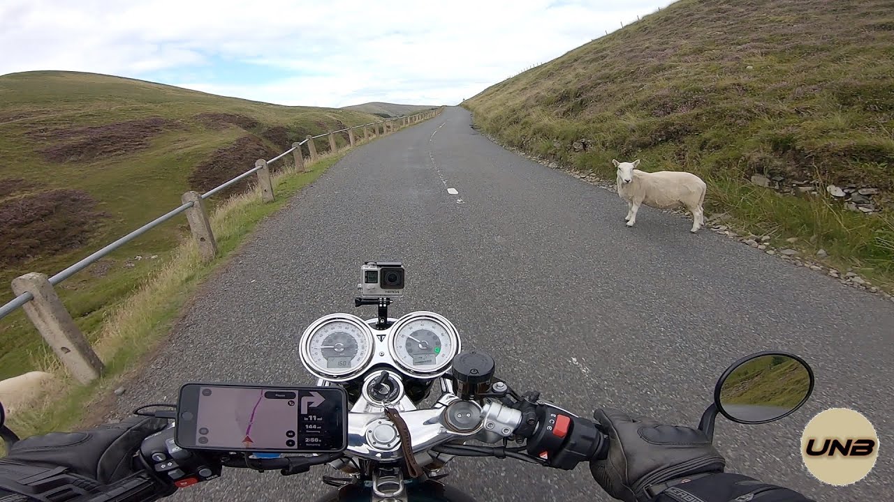 Motorbike ride from Moffat to St Mary's Loch #28
