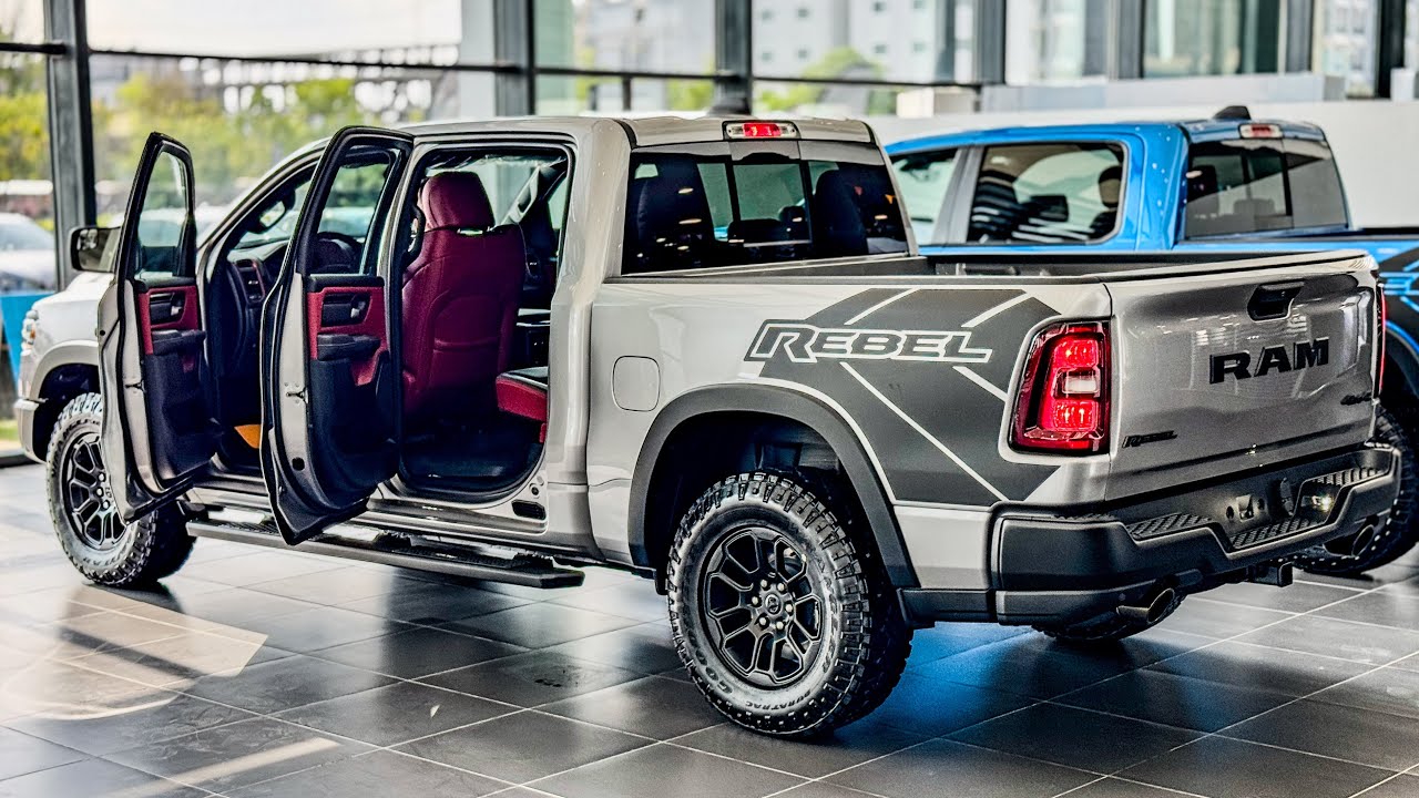 All-New 2025 RAM 1500 Rebel 3.0L Luxury off road - Sound, Interior and Exterior