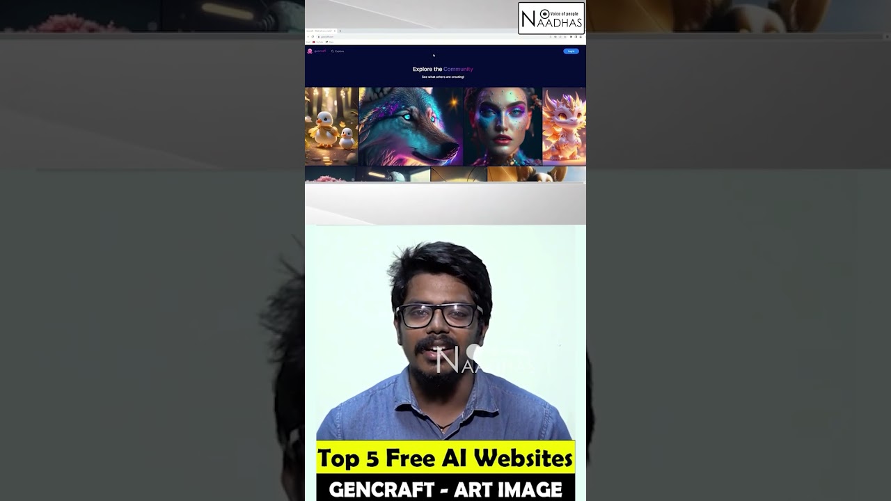 Unique போட்டோவுக்கான AI Website | #ai | #aiwebsites | Naadhas Media