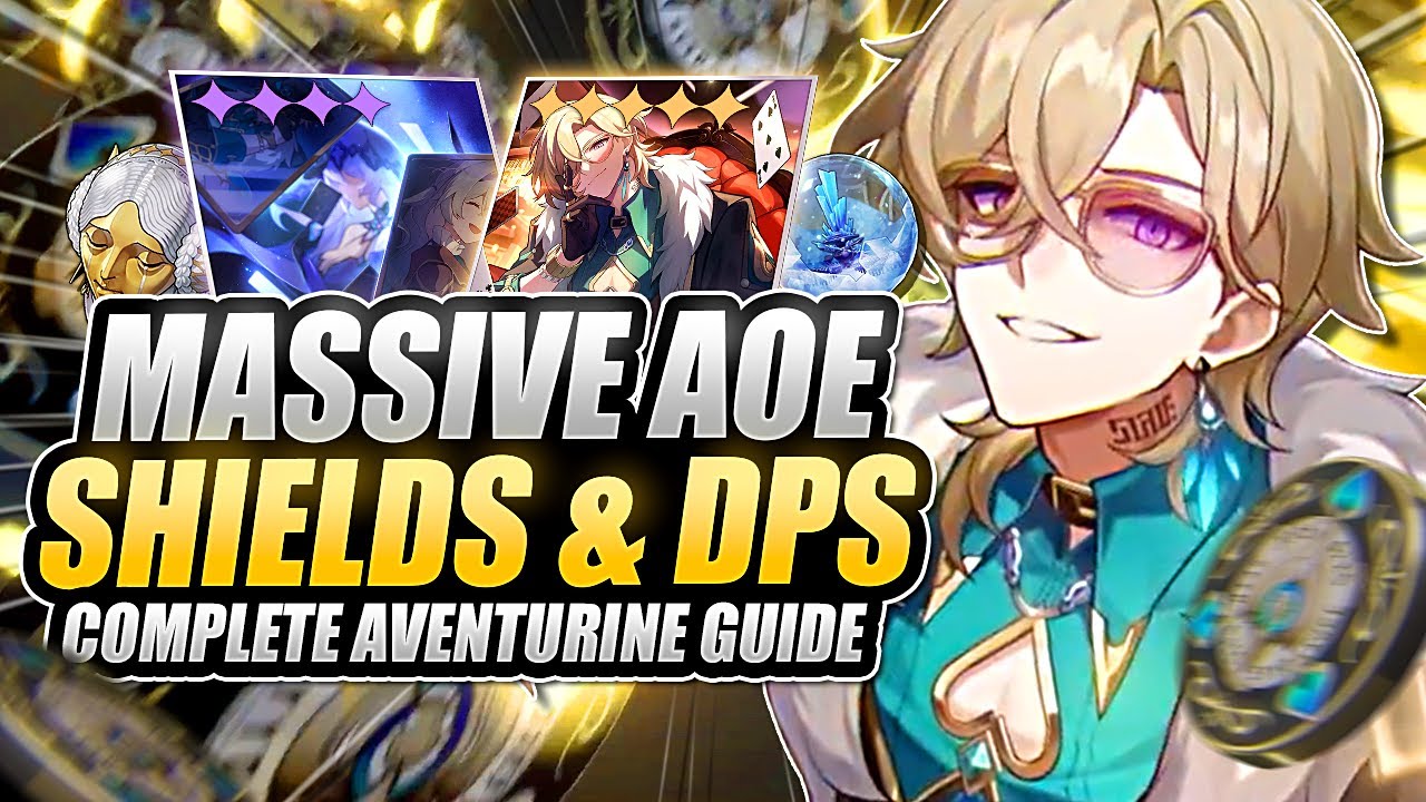 AVENTURINE GUIDE: INFINITE SHIELDS & DPS! Best Builds & E0 Gameplay Showcase (Honkai: Star Rail)