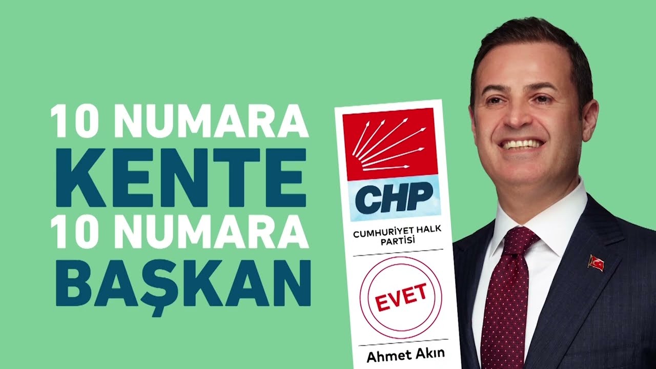 Ahmet Akın Şarkısı - 10 Numara Kente 10 Numara Başkan