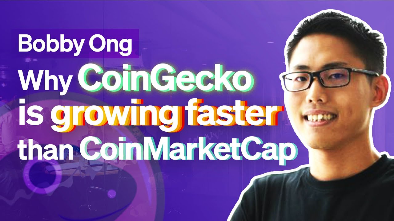 Bootstrapping CoinGecko: The Fastest Growing Crypto Data Platform | Bobby Ong