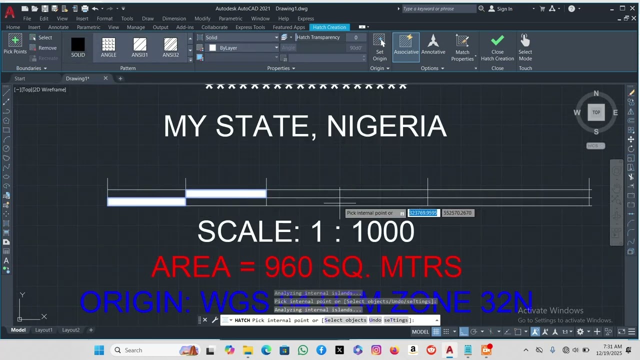 Autocad for Surveyors - Episode 3: Adding Labels, frame and scale 