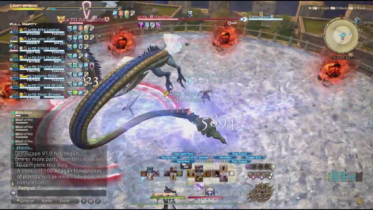 FINAL FANTASY XIV Deltascape 1.0