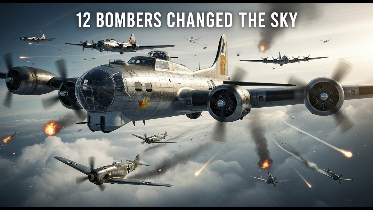 Top Military Expert Reveals How 12 B 17s DOMINATED German Skies