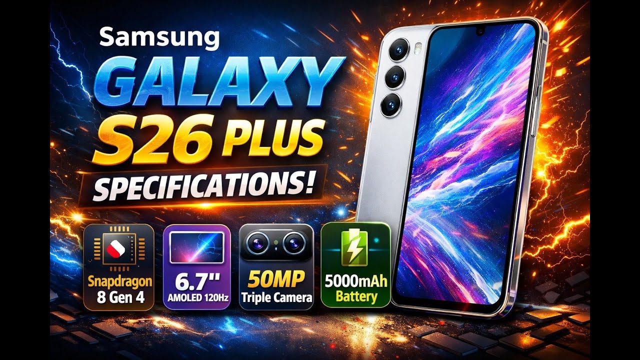 Samsung Galaxy S26 Plus Full Specs |  The 