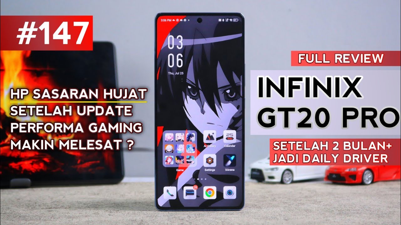 HP MANIS DI AWAL? - Full Review INFINIX GT 20 PRO Setelah 2 Bulan Jadi Daily Driver!