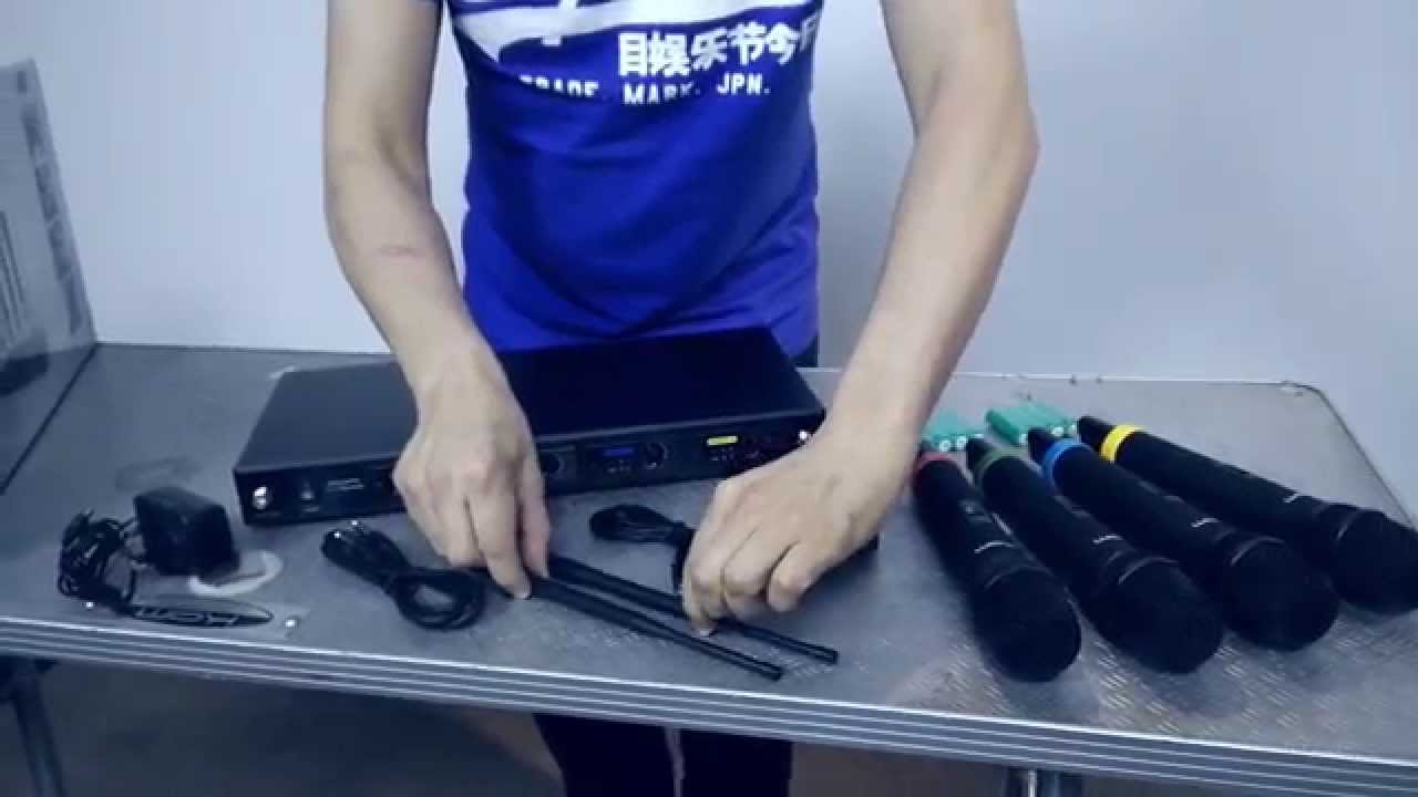 First Glimpse of the Kam KWM Quartet - Pro 4 x USB rechargeable UHF wireless system
