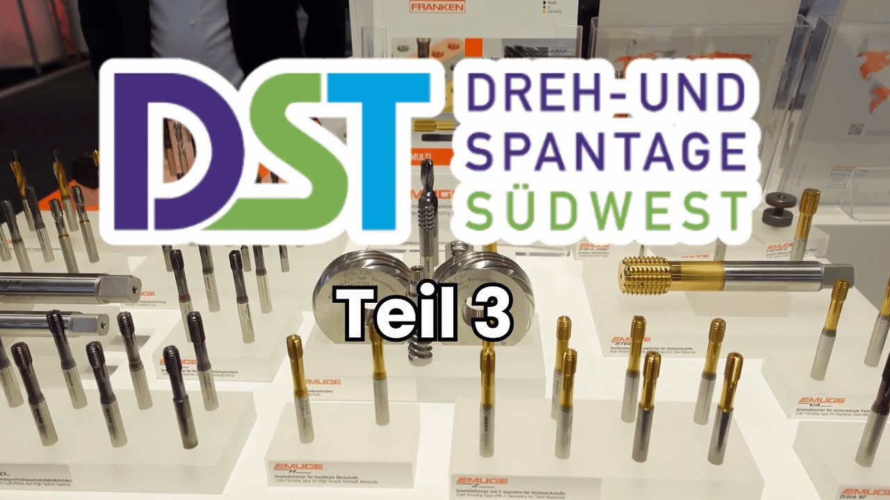DST 2025 – Teil 3: EMUGE-FRANKEN & FISCHER über Werkzeuge, Maschinen & echte Lösungen