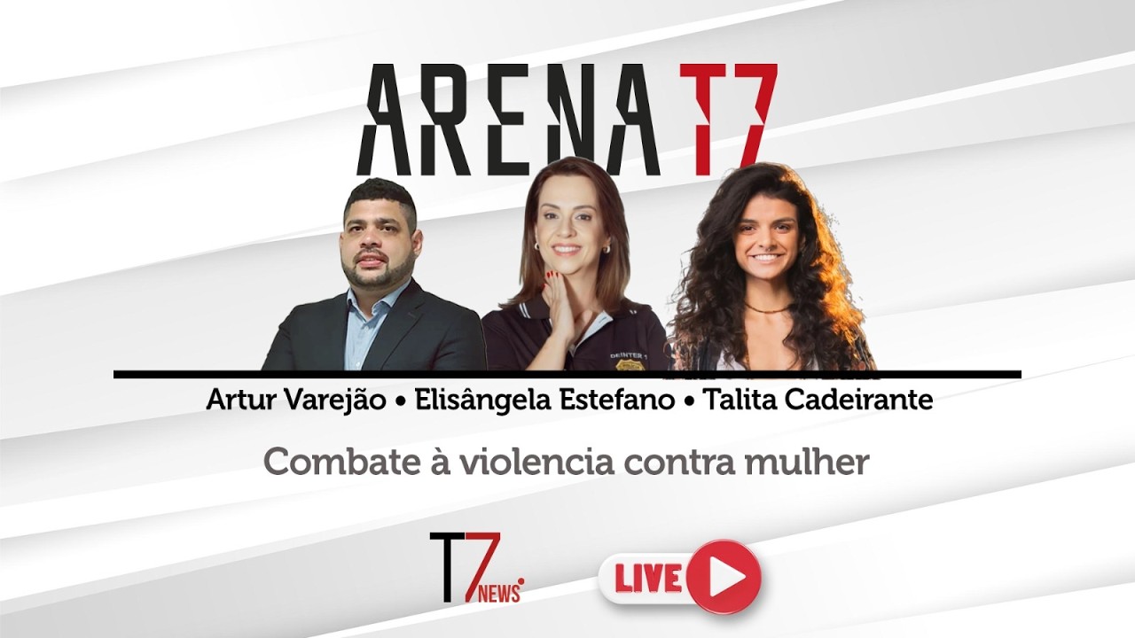 Arena T7 T02E04 - A Mesa de Debates do T7News - Combate à Violência contra Mulher