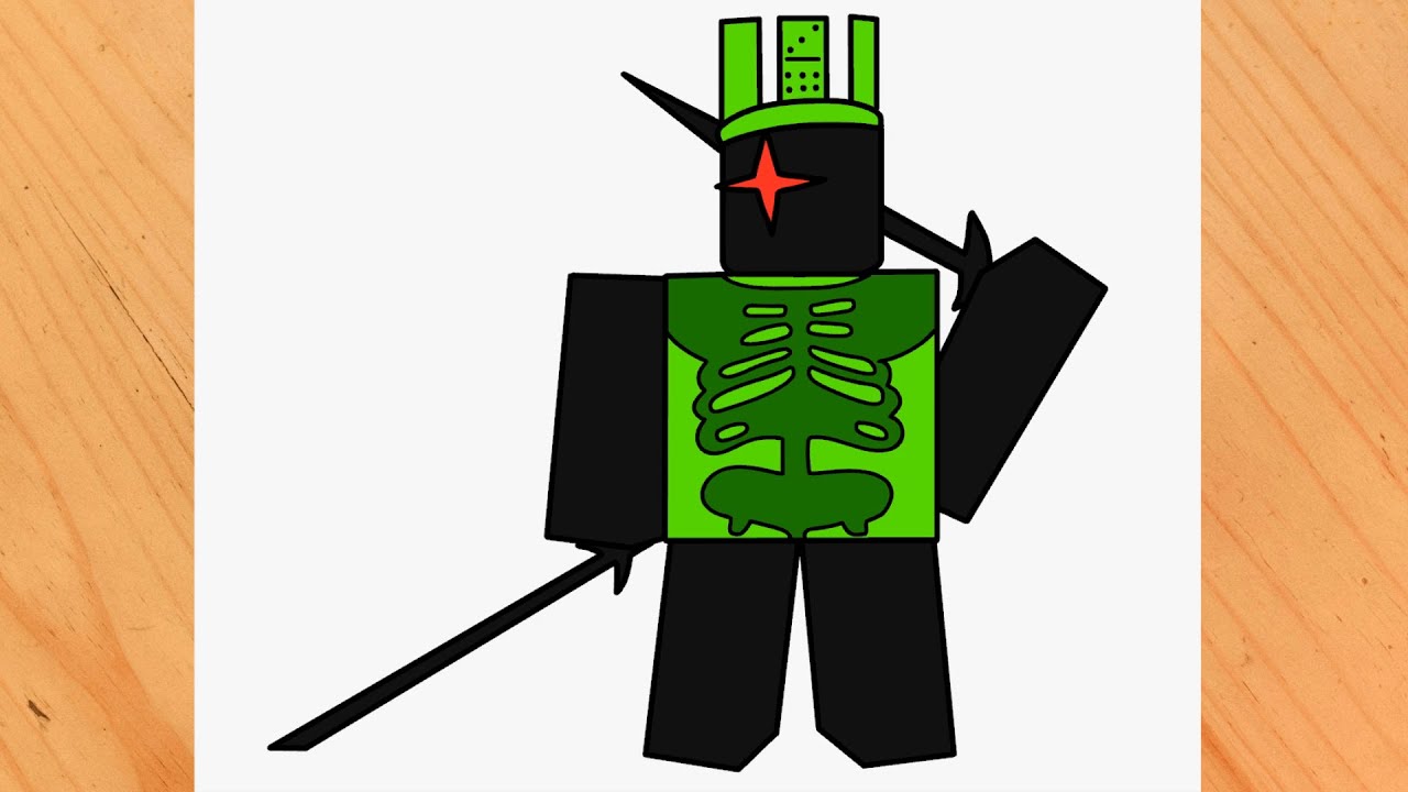 How to draw 1x1x1x1 Forsaken Roblox