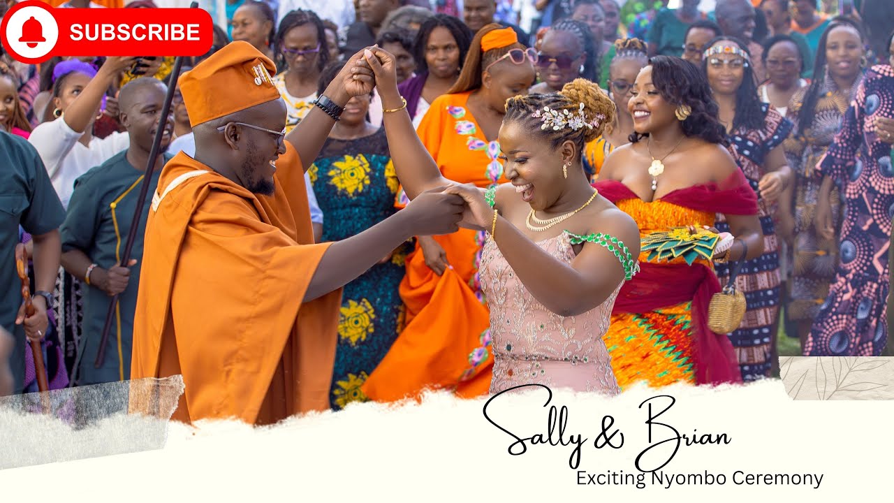 SALLY AND BRIAN EXCITING NYOMBO CEREMONY IN SIAYA