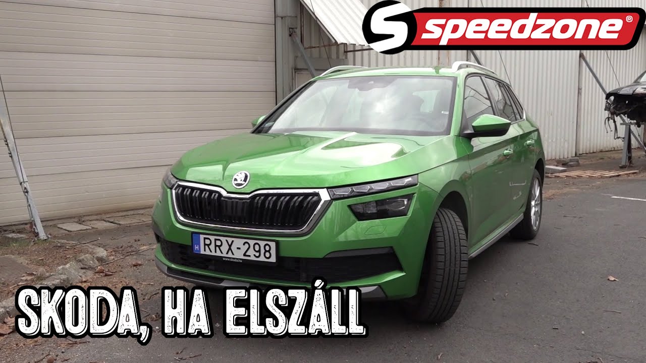 Speedzone teszt: Skoda Kamiq Style 1.0 TSI DSG: Skoda, ha elszáll