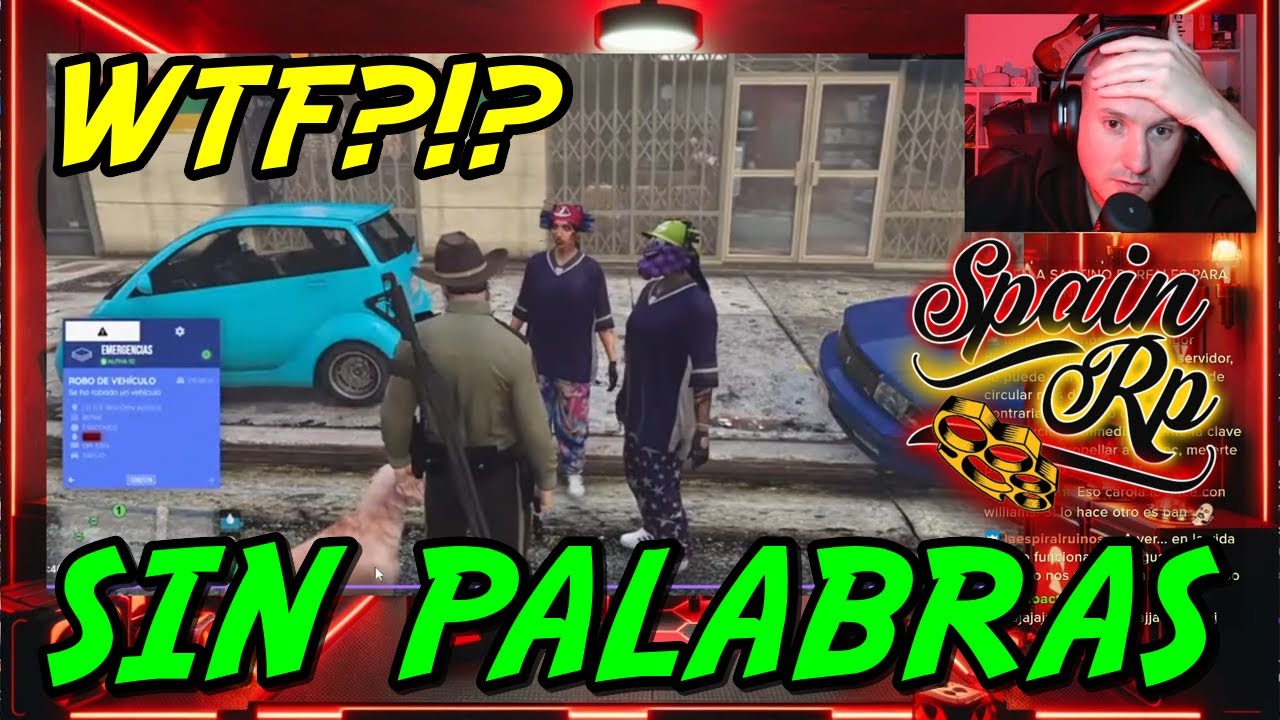 CKALVO CONFUSO por el EXTRAÑO ROL de Carola con dos persones. Comentando roleplay GTA V en SpainRP
