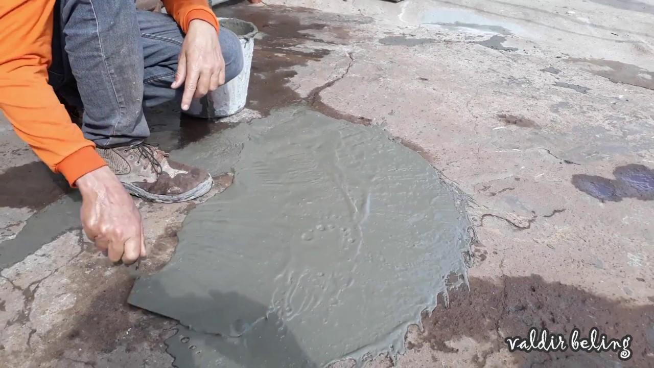 Como restaurar calçada de concreto sem gastar muito