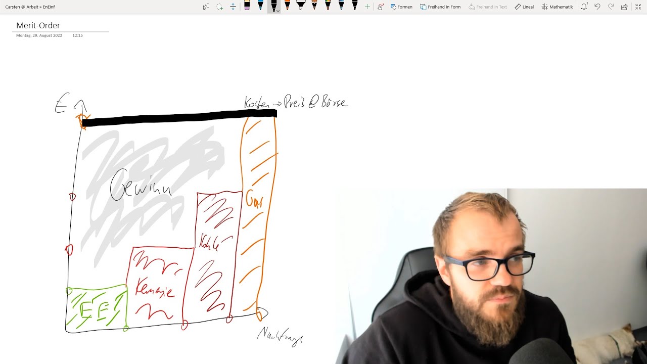 Merit-Order - warum ist der Strompreis ans Gas gekoppelt?