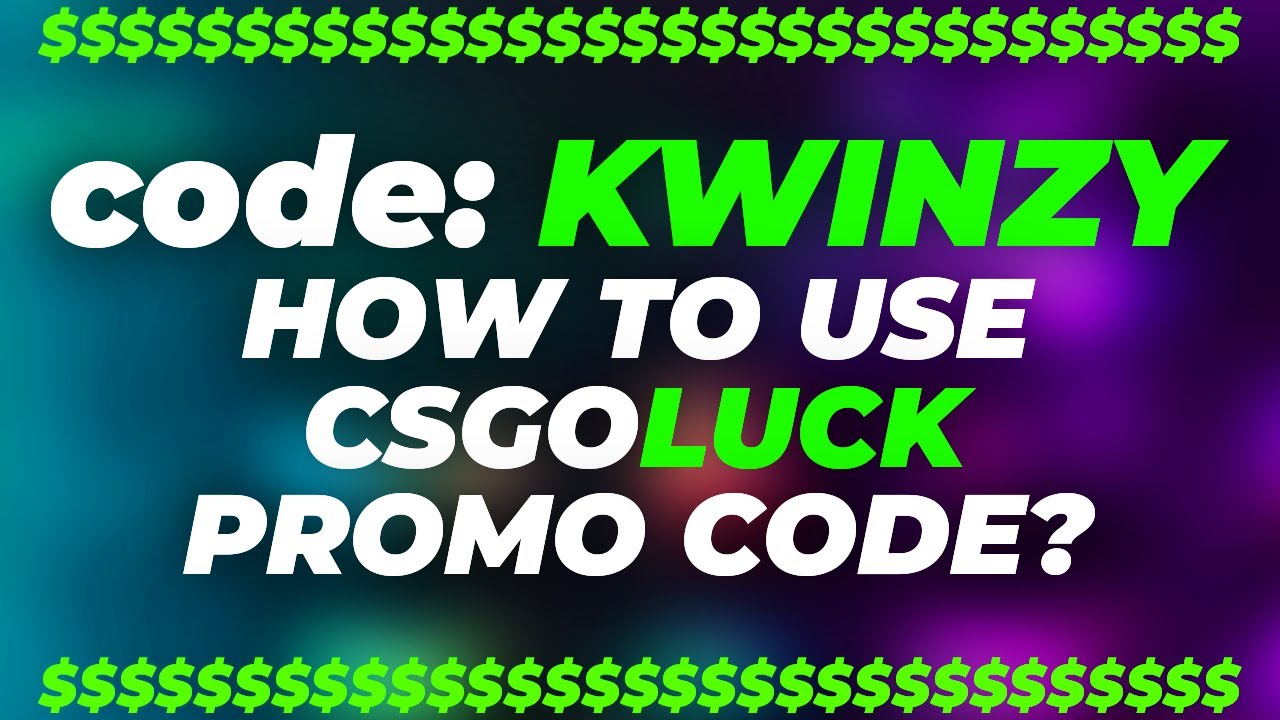 HOW TO USE CSGOLUCK PROMO CODE?