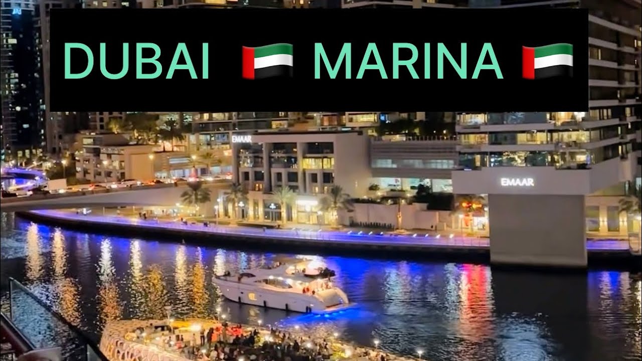 Dubai Marina night out - Dubai, UAE 🇦🇪 #dubai #uae #dubailife #lifestyle #travel #travelvlog #travel