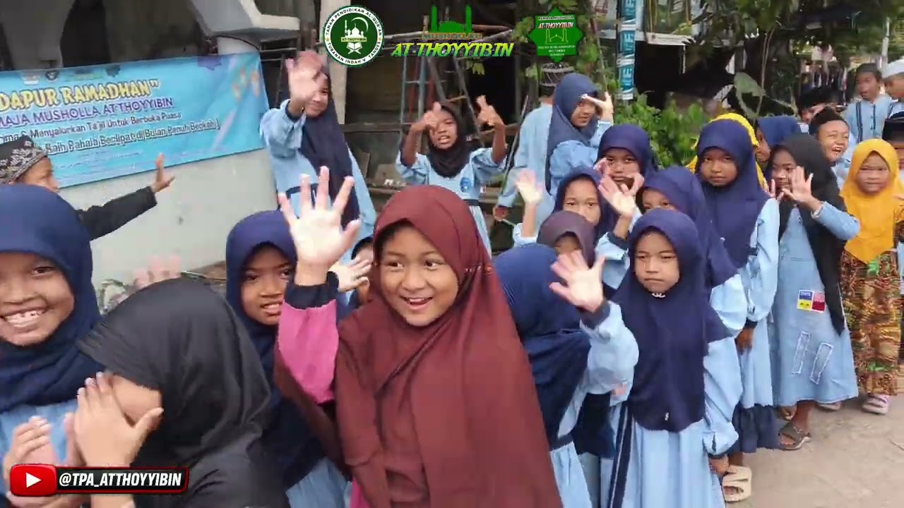 Bagi bagi ta'jil TPQ AT THOYYIBIN, 12 Ramadhan 1447 H