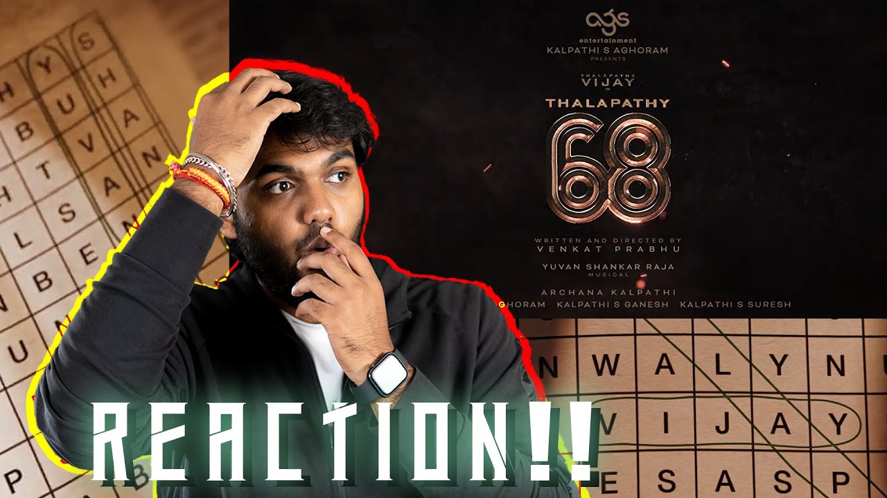 Thalapathy 68 Announcement | REACTION!! | Thalapathy Vijay | Venkat Prabhu | Yuvan