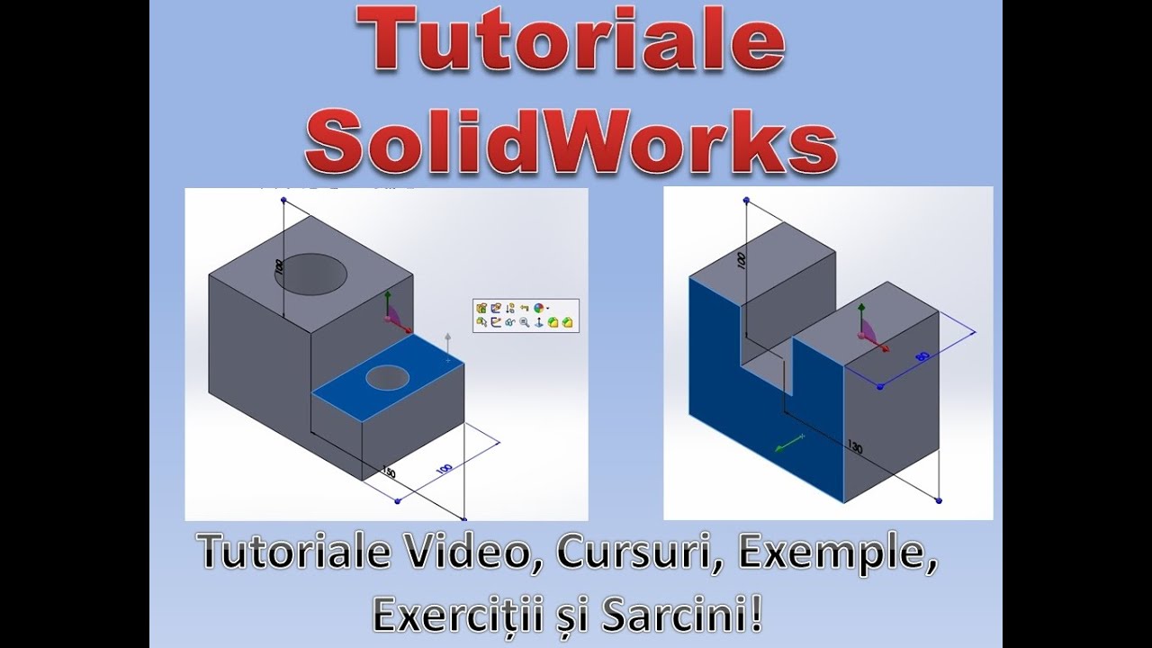 Cum reprezentăm modelul 3D în 2D - Solidworks 2013
