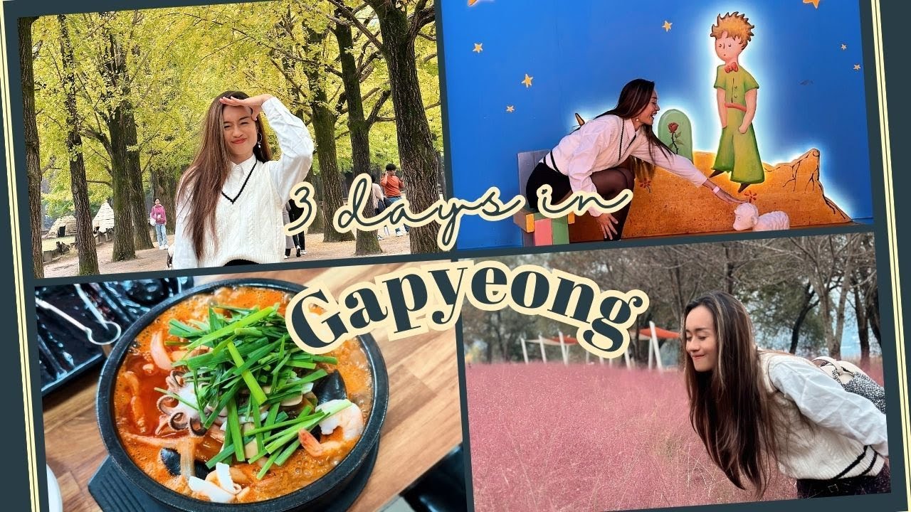 GAPYEONG CITY TOUR BUS: Nami Island, Gapyeong Rail Bike, Jara Island, Petite France, Italian Village