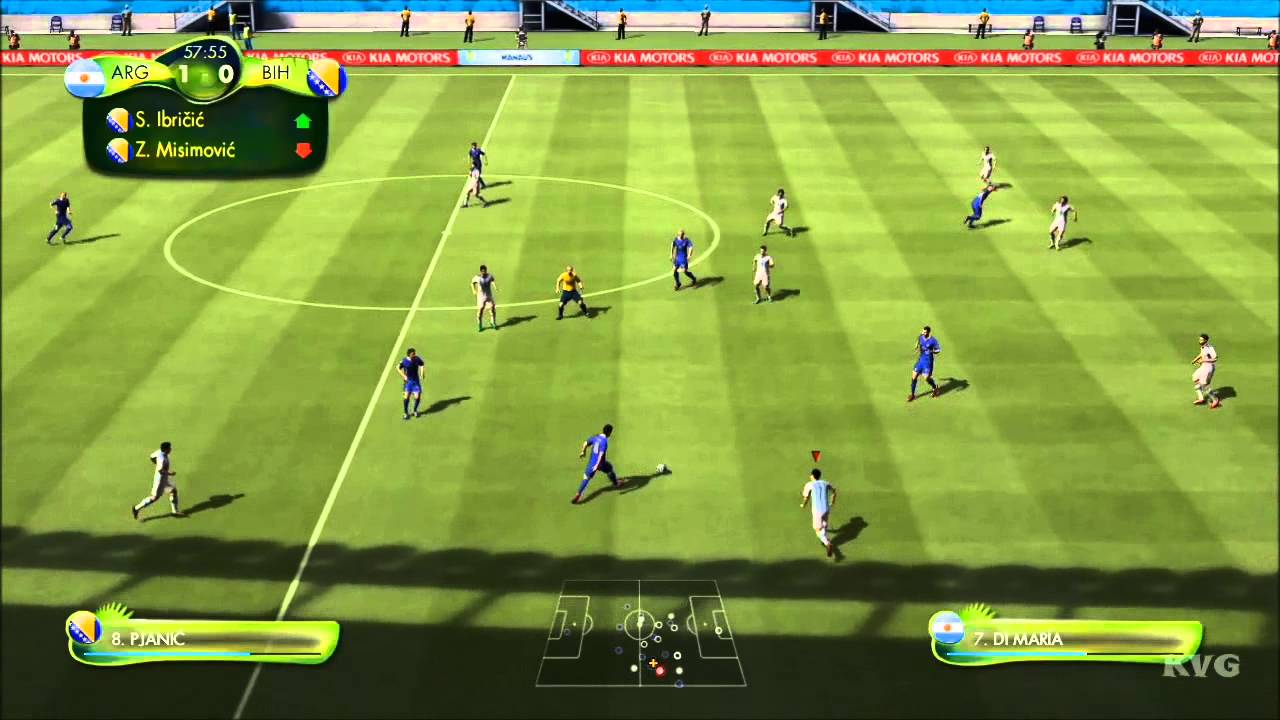 2014 FIFA World Cup Brazil - Argentina vs Bosnia and Herzegovina Gameplay [HD]