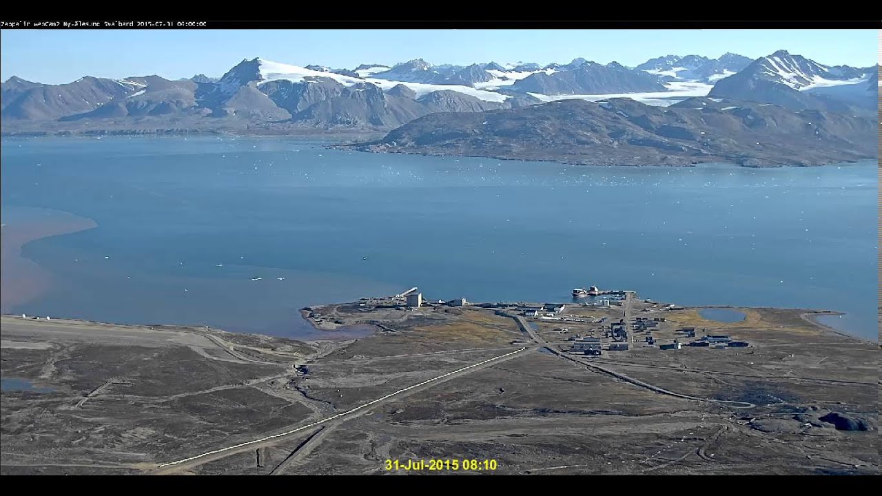 Ny-Ålesund time-lapse May–Oct 2015