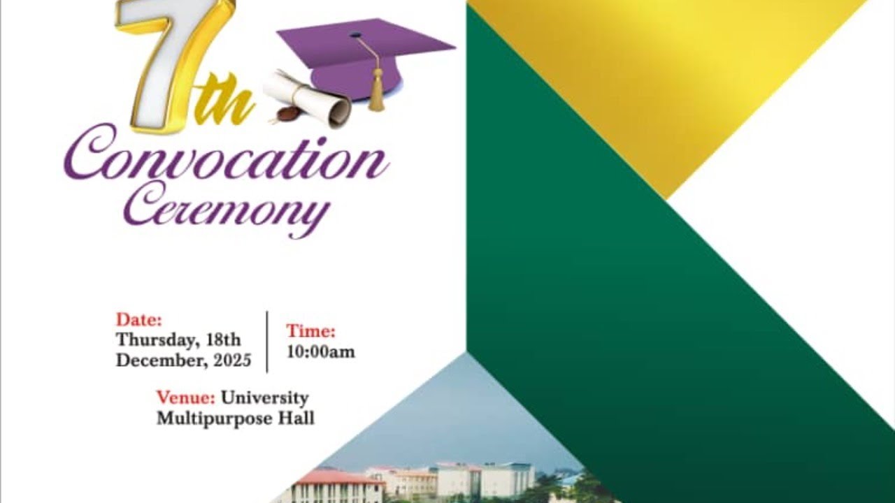 7th MTU Convocation Ceremony